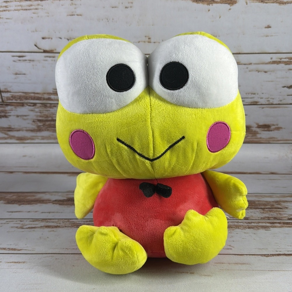 Universal Studios Exclusive Sanrio Keroppi 12" Plush Hello Kitty Friends Used